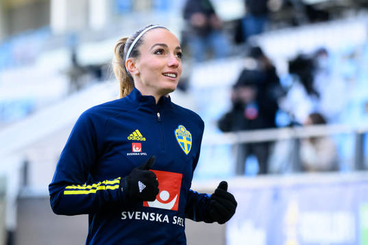 Kosovare Asllani of the Swedish women's national football