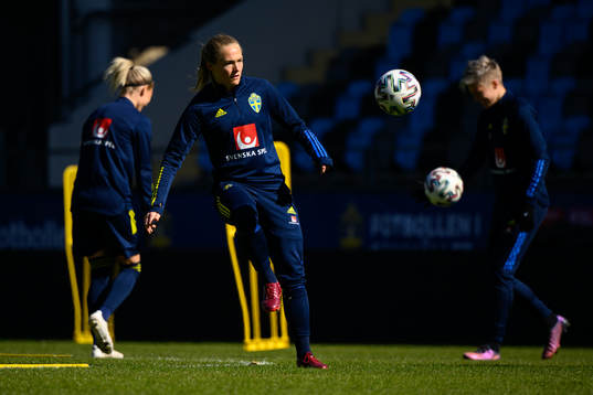 Magdalena Eriksson of the Swedish women's national football