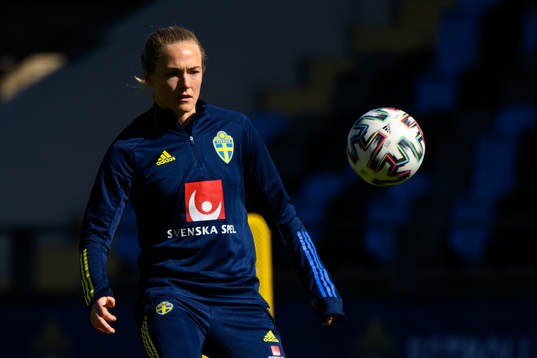 Magdalena Eriksson of the Swedish women's national football