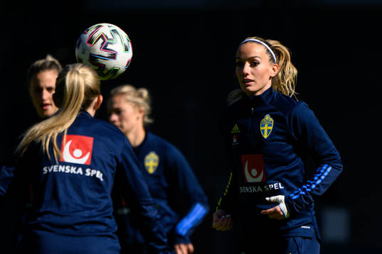 Kosovare Asllani of the Swedish women's national football