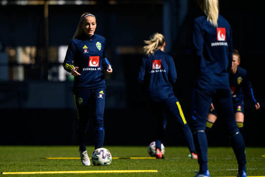 Kosovare Asllani of the Swedish women's national football