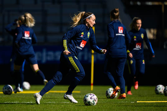 Kosovare Asllani of the Swedish women's national football