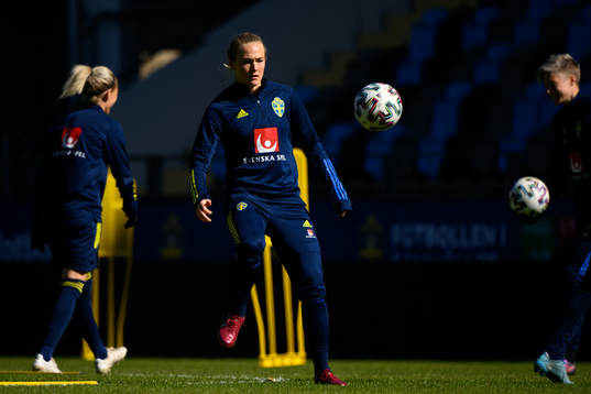 Magdalena Eriksson of the Swedish women's national football