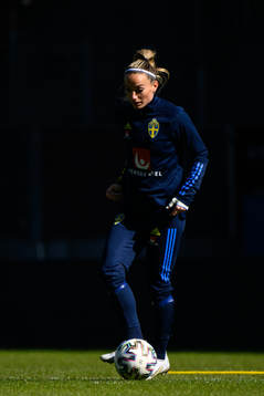 Kosovare Asllani of the Swedish women's national football