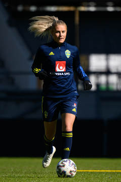 Amanda Nildén of the Swedish women's national football team