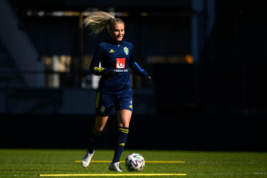 Amanda Nildén of the Swedish women's national football team