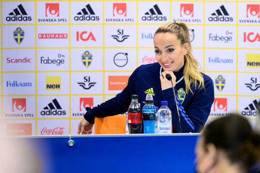 Kosovare Asllani of the Swedish women's national football