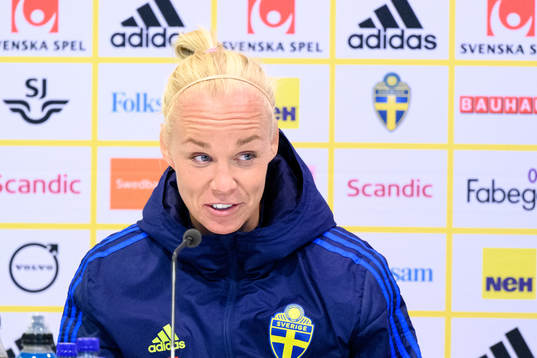 Caroline Seger of the Swedish women's national football