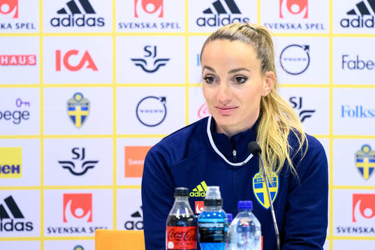 Kosovare Asllani of the Swedish women's national football