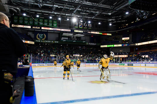Skellefteås målvakt Gustaf Lindvall