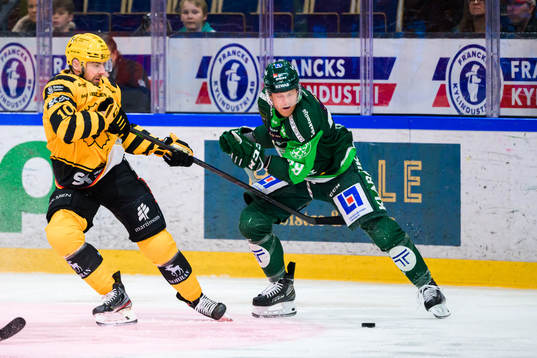 Skellefteås Joakim Lindström och Färjestads Patrik Lundh