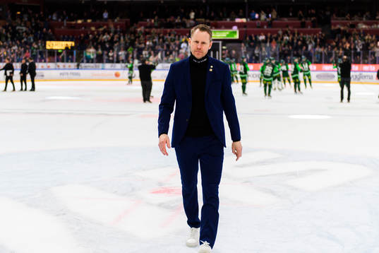 Skellefteås tränare Robert Ohlsson deppar