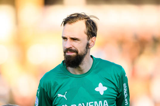 Värnamos målvakt Pilip Vaitsiakhovich