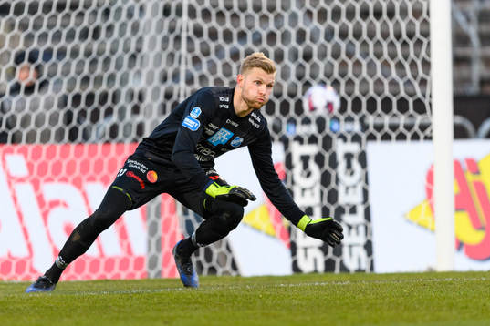 Norrbys målvakt Anton Cajtoft