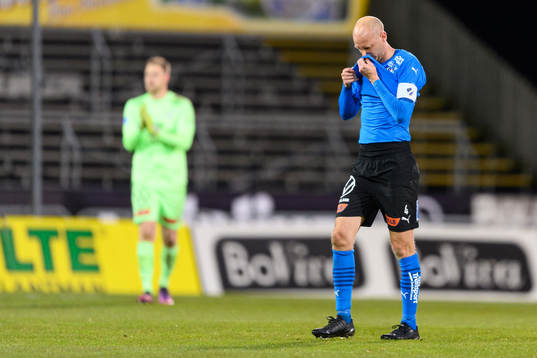 Halmstads Andreas Johansson deppar