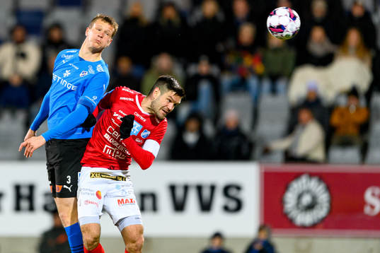 Halmstads Alexander Berntsson och Norrbys Ivo Dominik