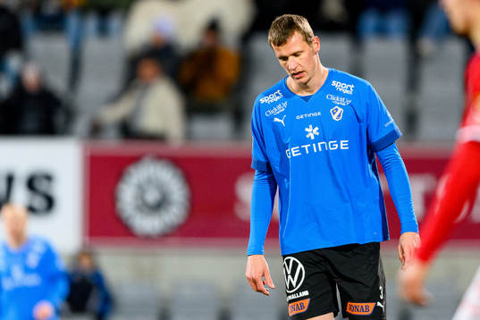 Halmstads Alexander Berntsson deppar