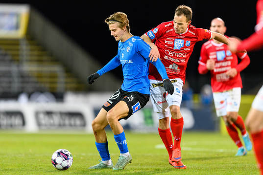 Halmstads Erik Ahlstrand och Norrbys Anton Wede