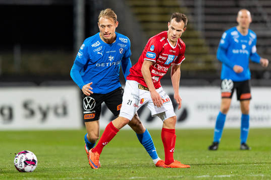 Halmstads Villiam Dahlström och Norrbys Anton Wede