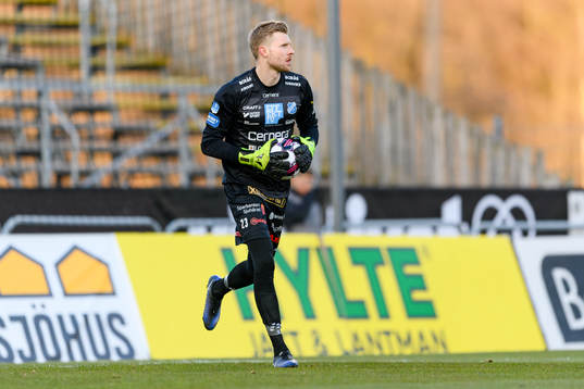 Norrbys målvakt Anton Cajtoft