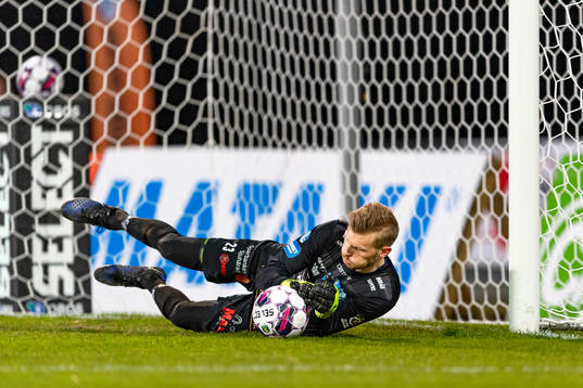 Norrbys målvakt Anton Cajtoft