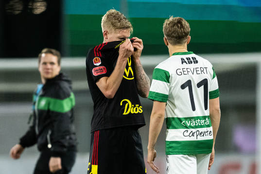 Östersunds André Österholm deppar