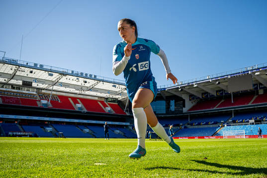 Vilde Bøe Risa of the Norwegian women's national football