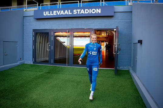 Ada Hegerberg of the Norwegian women's national football