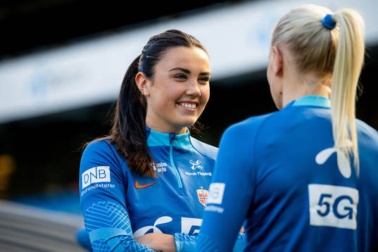 Ingrid Syrstad Engen of the Norwegian women's national