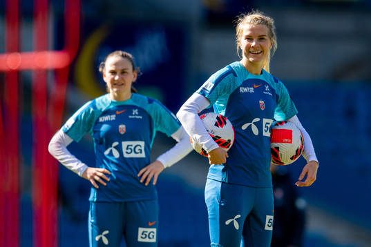 Ada Hegerberg of the Norwegian women's national football
