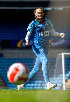 Vilde Hasund of the Norwegian women's national football team