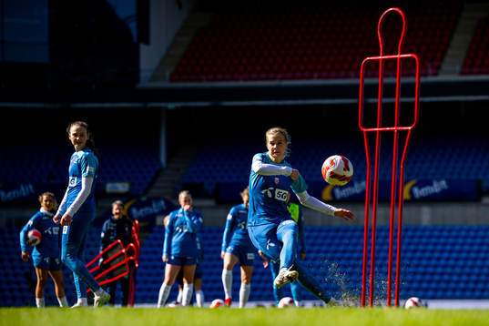 Ada Hegerberg of the Norwegian women's national football