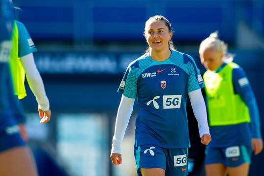 Vilde Bøe Risa of the Norwegian women's national football