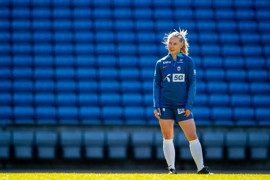 Thea Bjelde of the Norwegian women's national football team