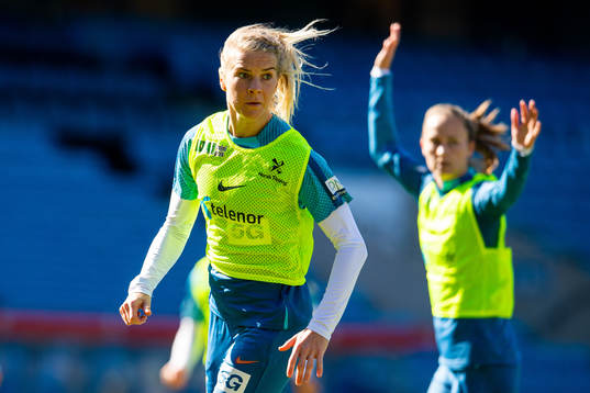 Ada Hegerberg of the Norwegian women's national football