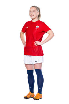 Thea Bjelde of the Norwegian women’s national football
