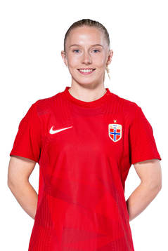 Thea Bjelde of the Norwegian women’s national football