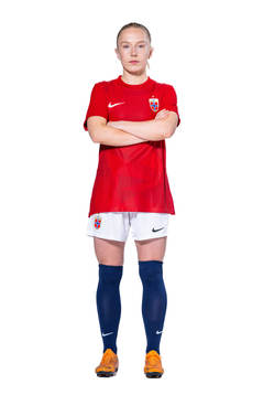 Thea Bjelde of the Norwegian women’s national football