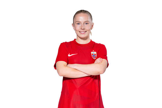 Thea Bjelde of the Norwegian women’s national football