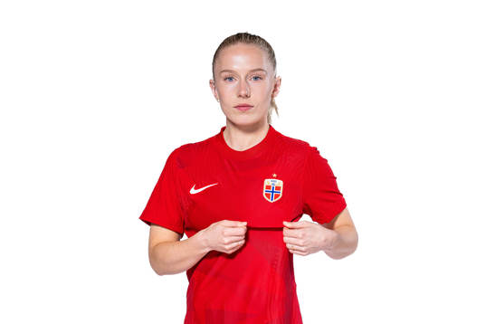 Thea Bjelde of the Norwegian women’s national football