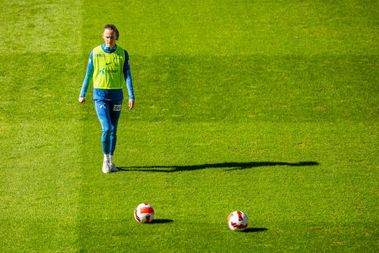 Caroline Graham Hansen of the Norwegian women's national