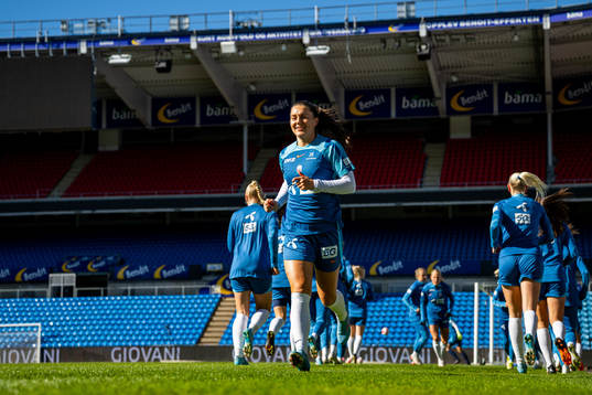 Vilde Bøe Risa of the Norwegian women's national football