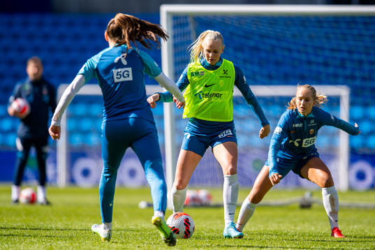 Karina Sævik of the Norwegian women's national football