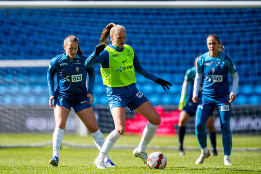 Frida Maanum of the Norwegian women's national football team
