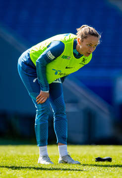 Caroline Graham Hansen of the Norwegian women's national