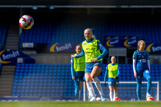Karina Sævik of the Norwegian women's national football