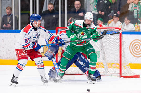 Oskarshamns Brian Cooper och Rögles Marco Kasper