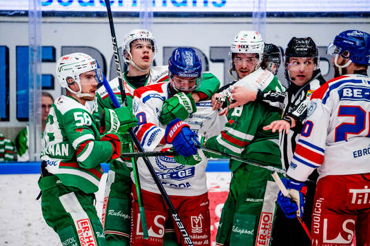 Bråk med bland annat Oskarshamns Hynek Zohorna och Rögles