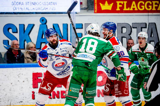 Bråk mellan Oskarshamns Hynek Zohorna och Tomas Zohorna