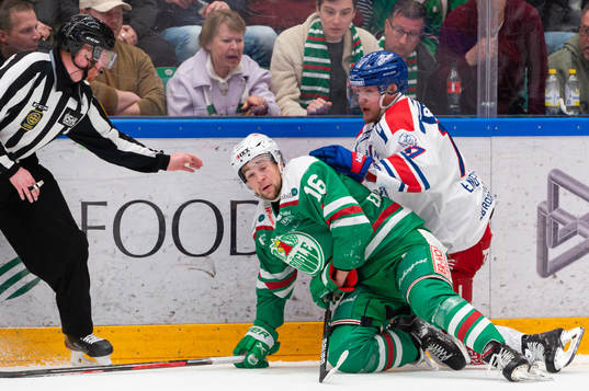 Rögles Lucas Ekeståhl-Jonsson och Oskarshamns Jonas